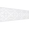 Ekena Millwork Set of Four Panels for 94 1/2"W x 28 1/4"H Edinburg Fretwork Wainscot Wall Paneling WPKP14X01X47EBP - alternate 1